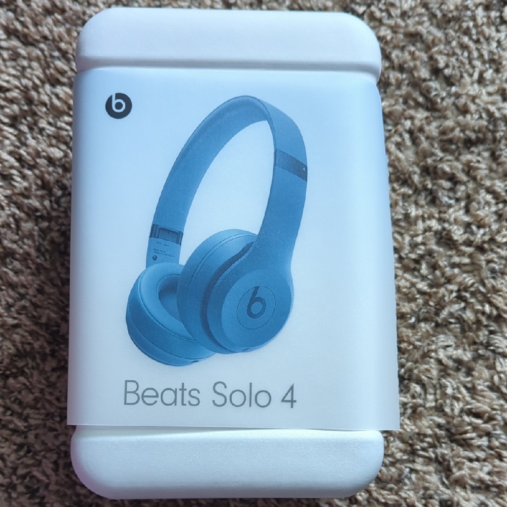Beats Solo 4 Blue Headphones